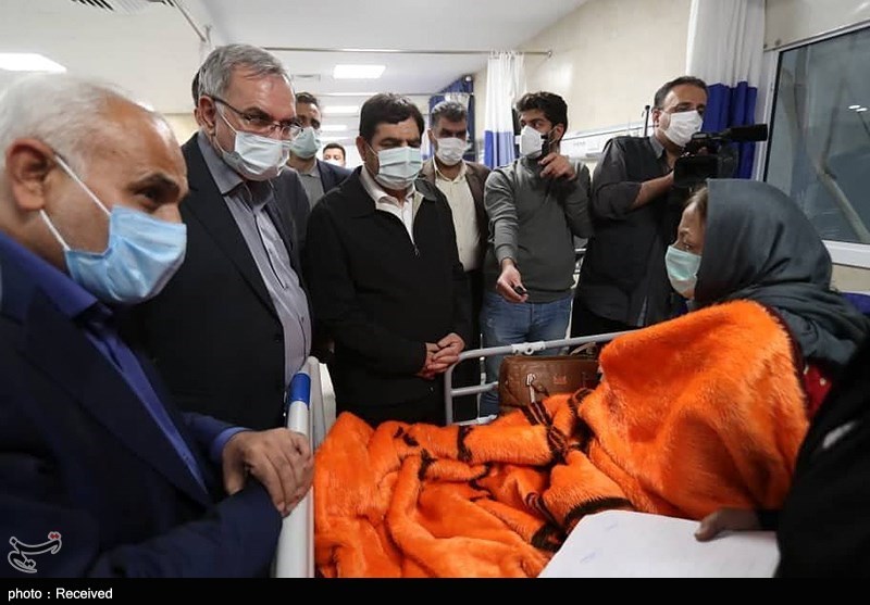 بازدید مخبر از مناطق زلزله زده هرمزگان