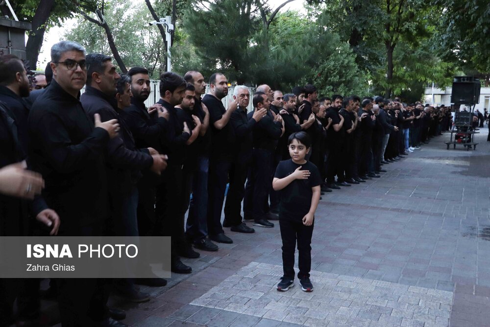 مراسم عزاداری تاسوعای حسینی با حضور رییس جمهور - تبریز