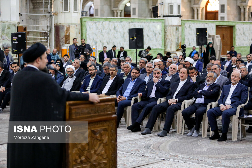 تجدید میثاق رئیس و نمایندگان مجلس 