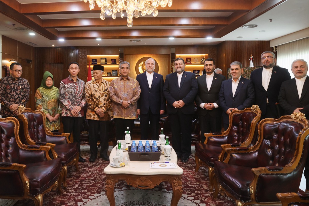 دیدار قالیباف با رییس مجلس مشورتی اندونزی 