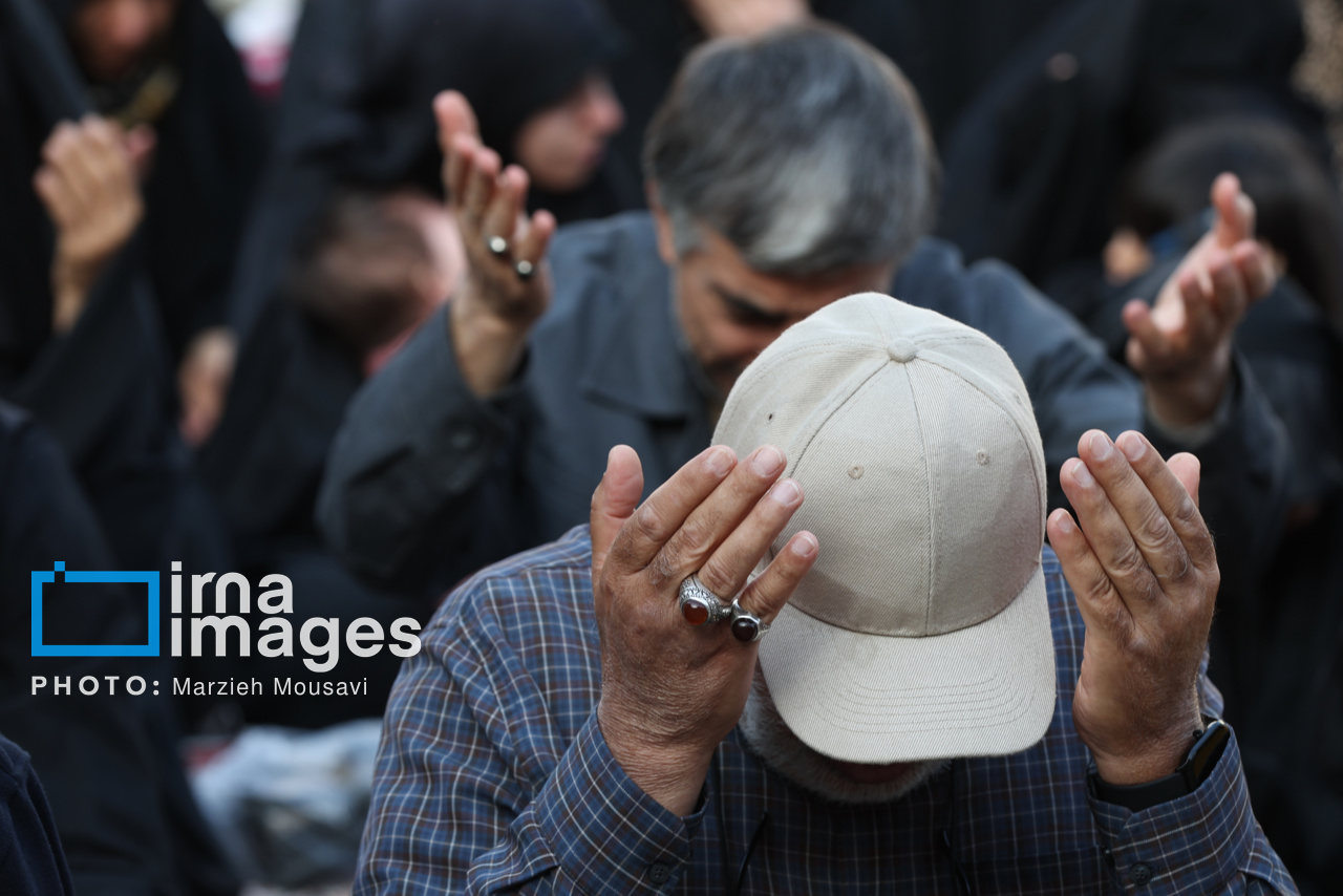 اقامه نماز باران - امامزاده صالح (ع)