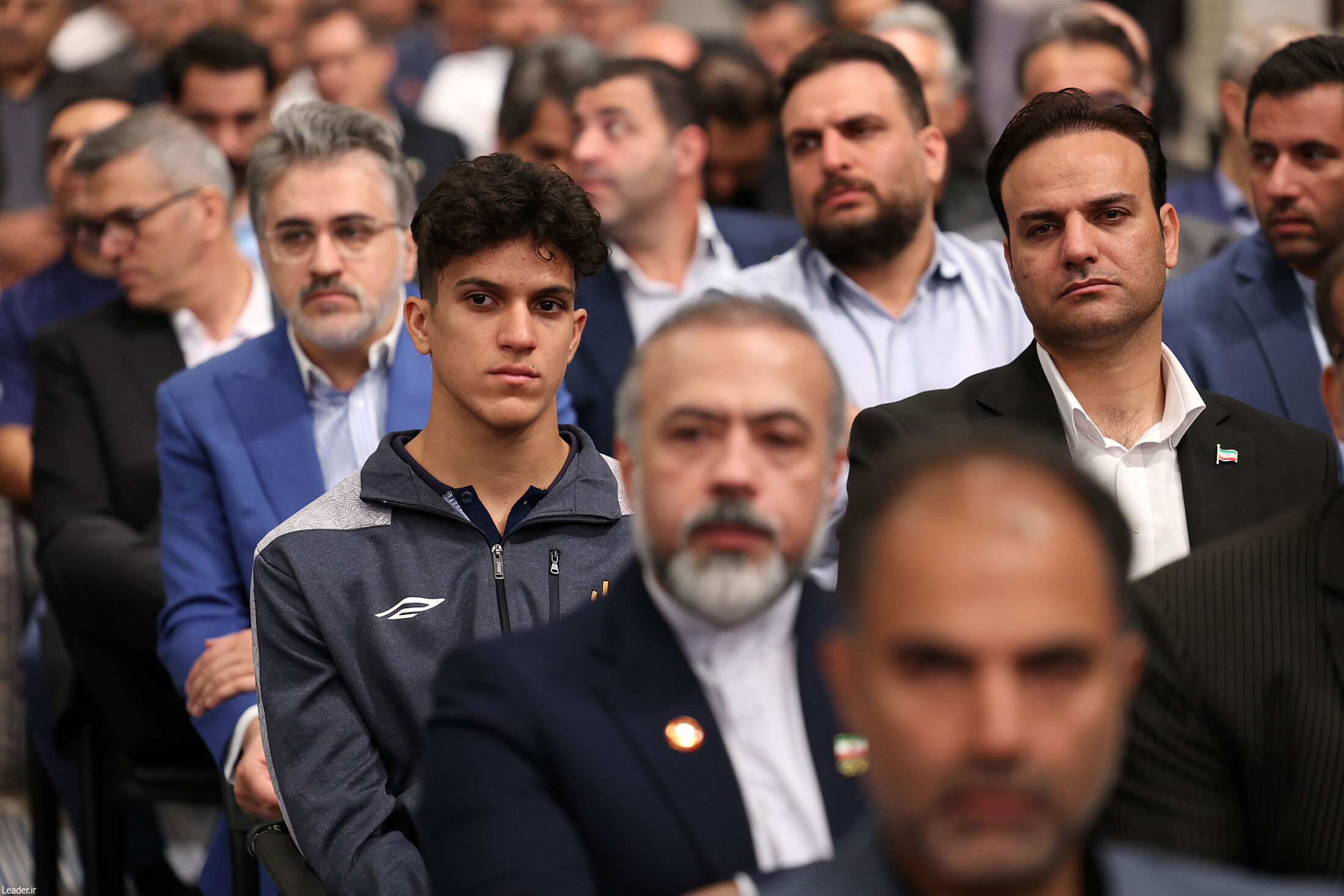 تصاویری از دیدار مدال‌آوران ورزشی و علمی با رهبر انقلاب