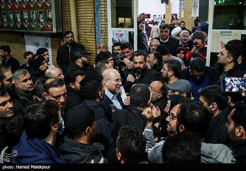 جشن پیروزی انقلاب اسلامی در شهر بومهن با حضور رئیس مجلس