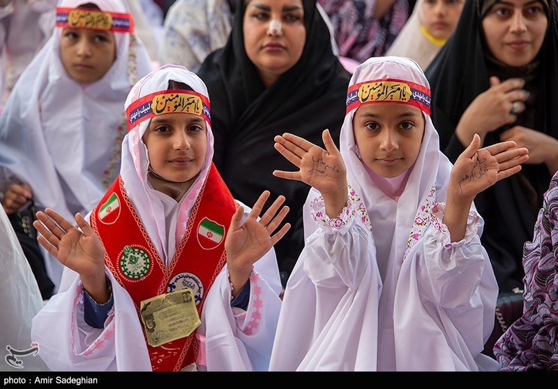 جشن روزه اولی ها در حرم مطهر حضرت شاهچراغ (ع)