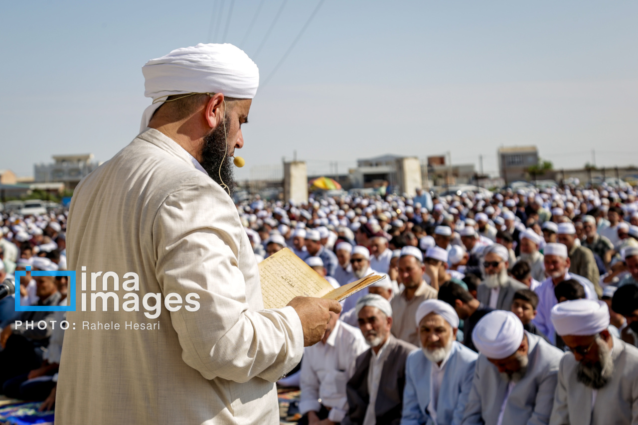 نماز عید «قربان» در بندر ترکمن