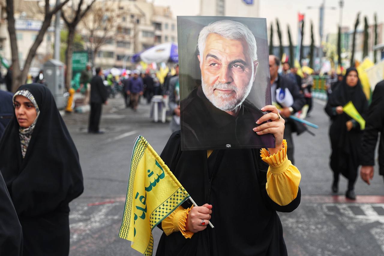حضور قالیباف در راهپیمایی روز جهانی قدس - تهران