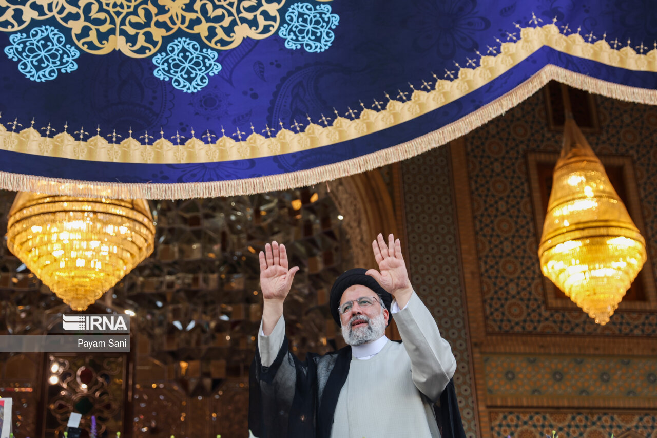 سخنرانی رئیس جمهور در جمع مردم شیراز