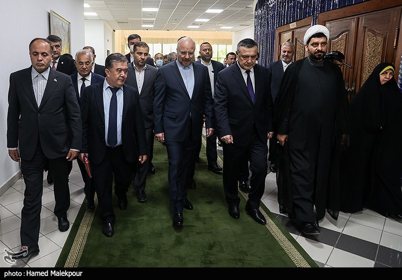 قالیباف در مجلس قانونگذاری و سنای ازبکستان