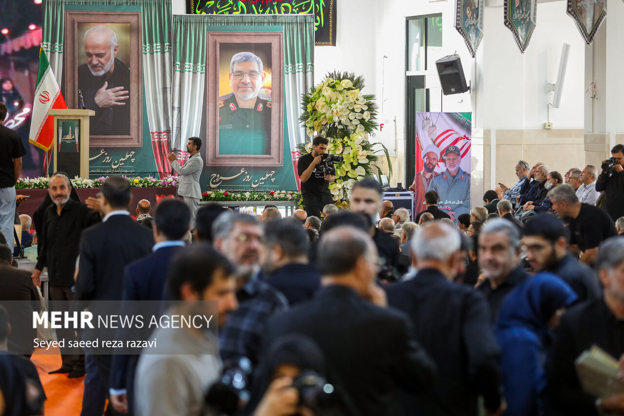 مراسم اربعین شهادت سردارسپهبد شهید غلامعلی رشید