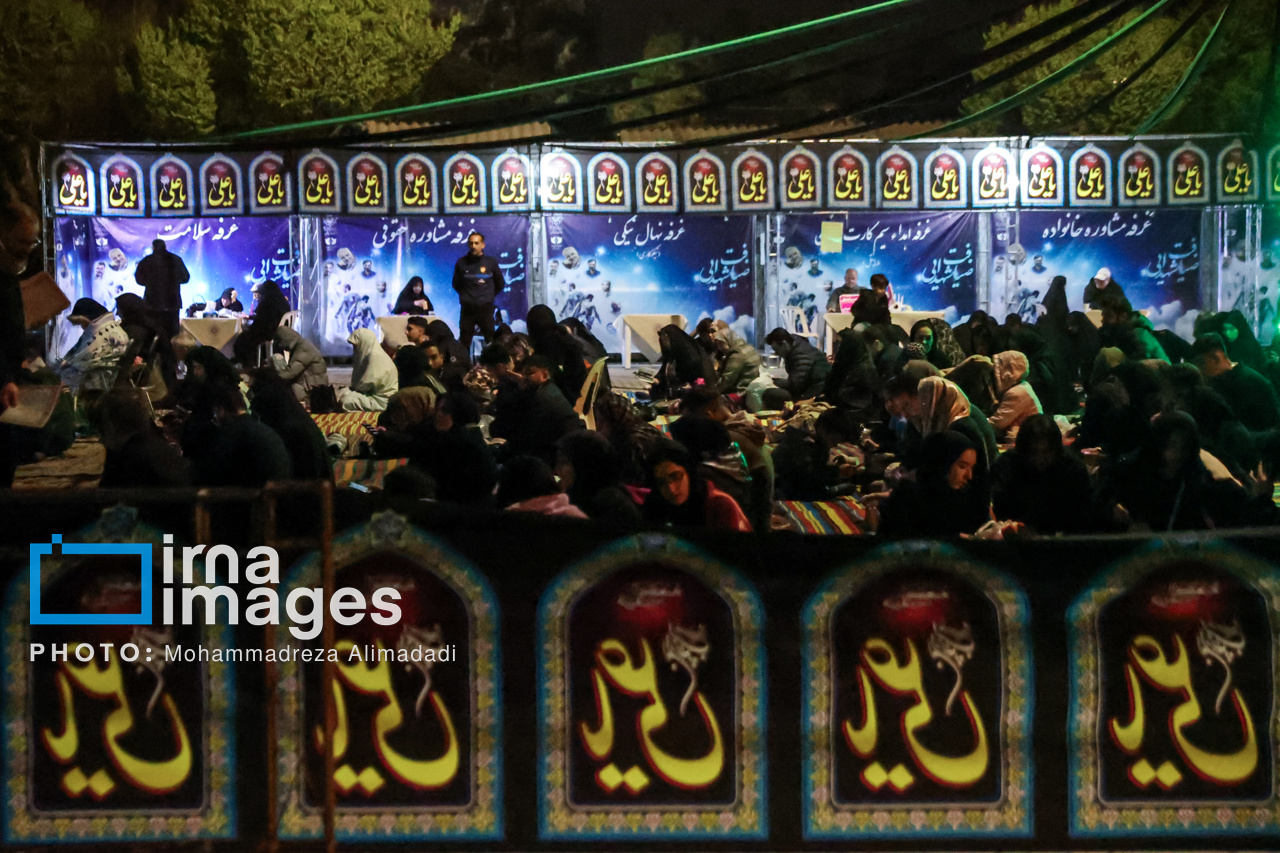 شب بیست و یکم رمضان در بهشت زهرا