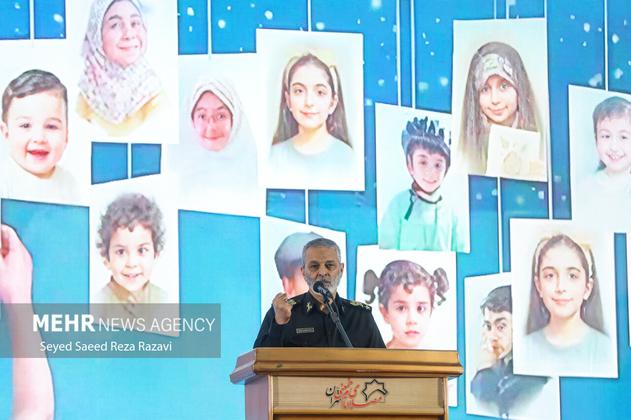 مراسم اربعین شهدای اقتدار ایران