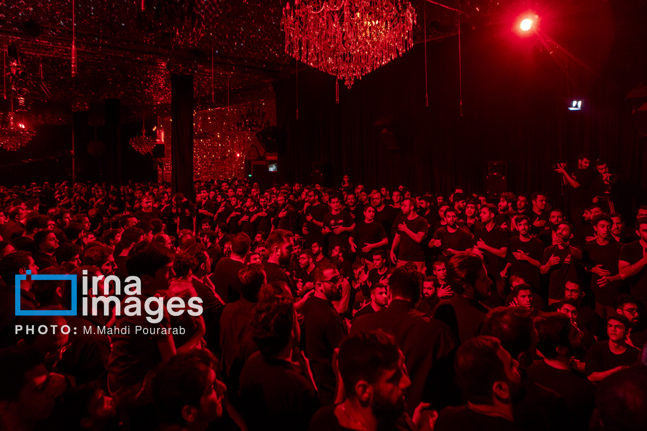 عزاداری شب پنجم محرم در هیات ریحانه النبی