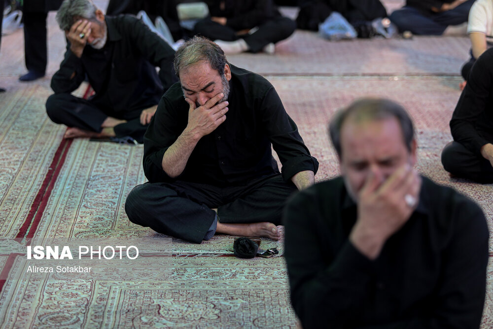 عزاداری شب پنجم محرم - حرم شاه عبدالعظیم (ع)