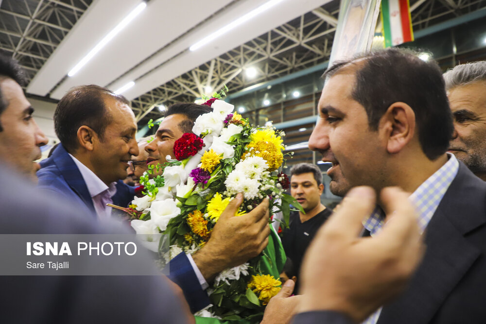 استقبال از سعید افروز، قهرمان پارالمپیک پاریس در کرمان