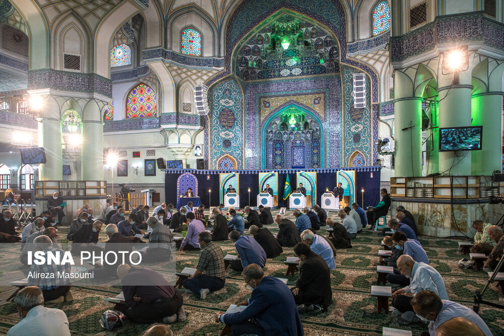 ترتیل خوانی در حرم عبدالعظیم حسنی (ع)