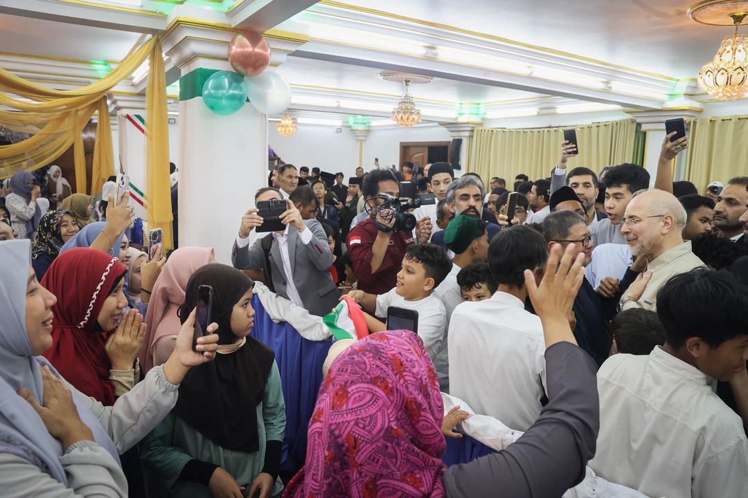 حضور قالیباف در مرکز فرهنگی اسلامی اندونزی