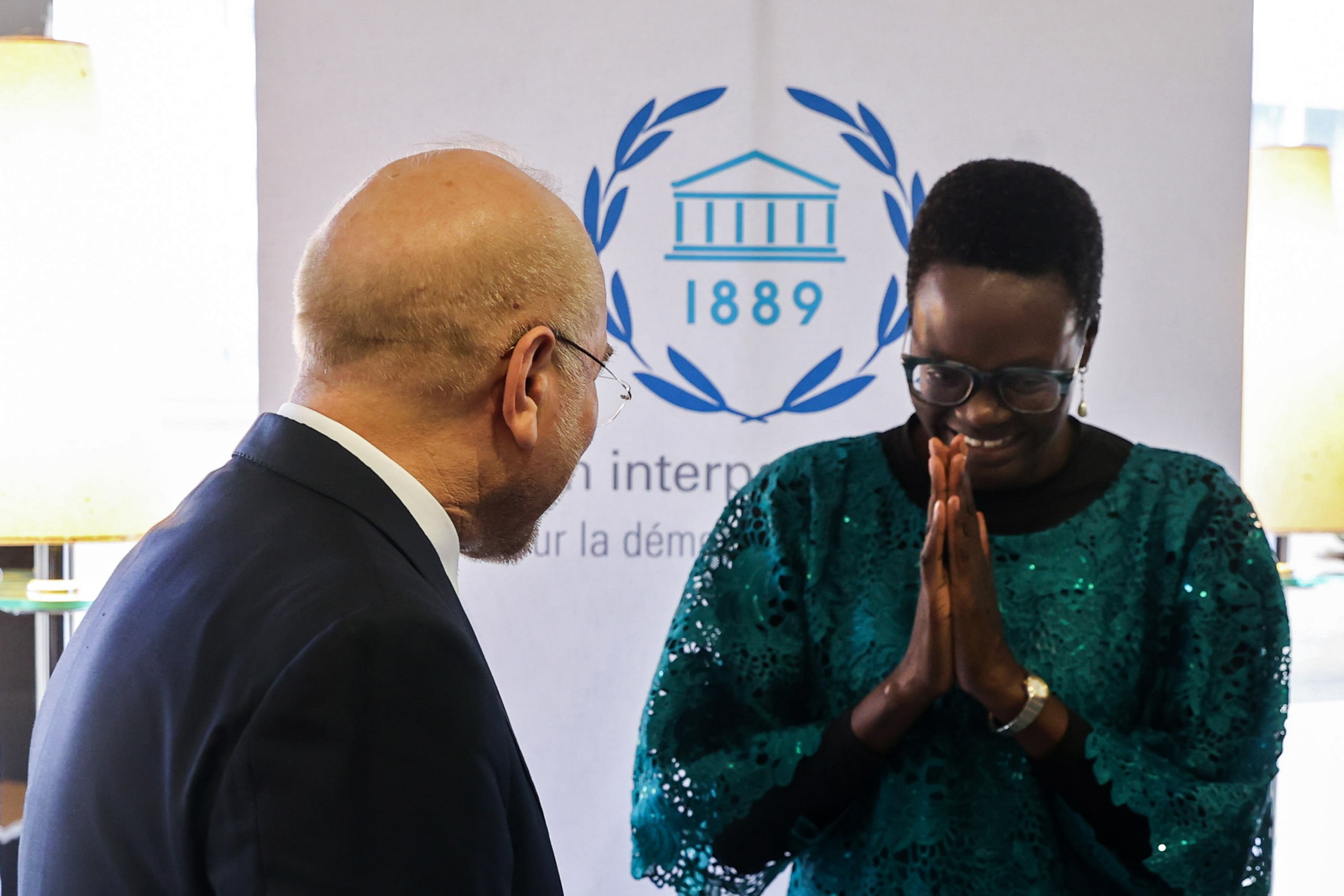  دیدار قالیباف و رئیس اتحادیۀ بین‌المجالس جهانی IPU