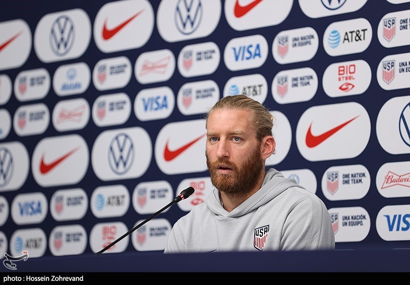 تمرین تیم ملی آمریکا 