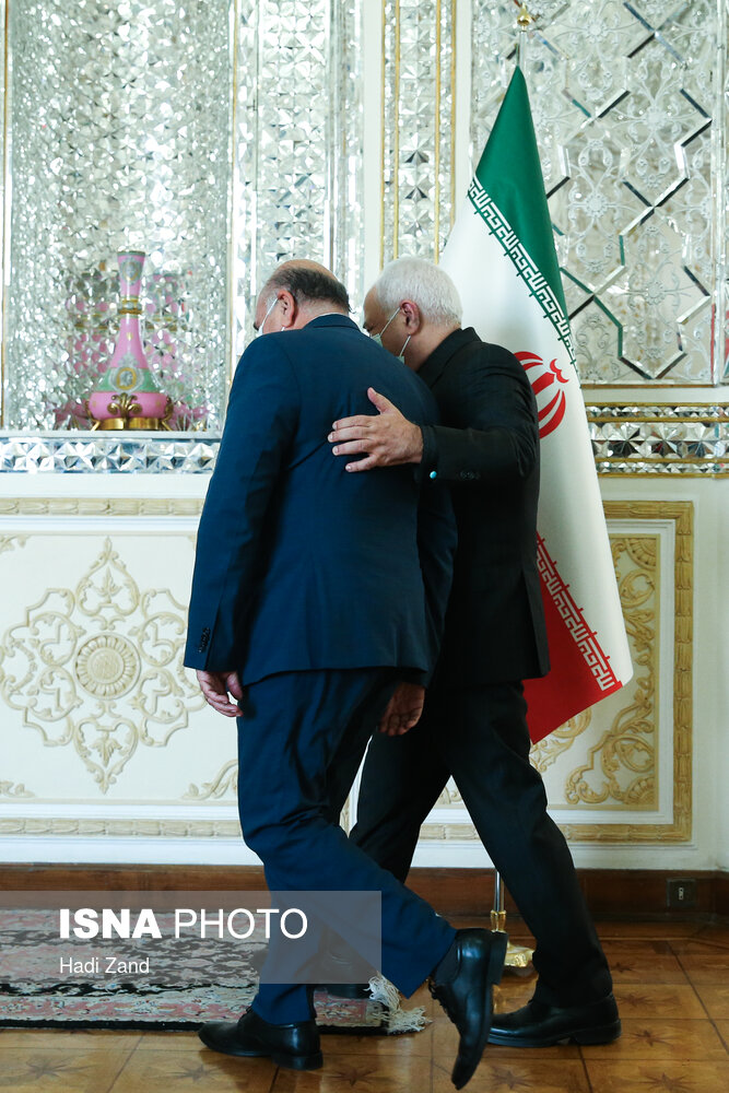 دیدار وزیر امور خارجه عراق با ظریف