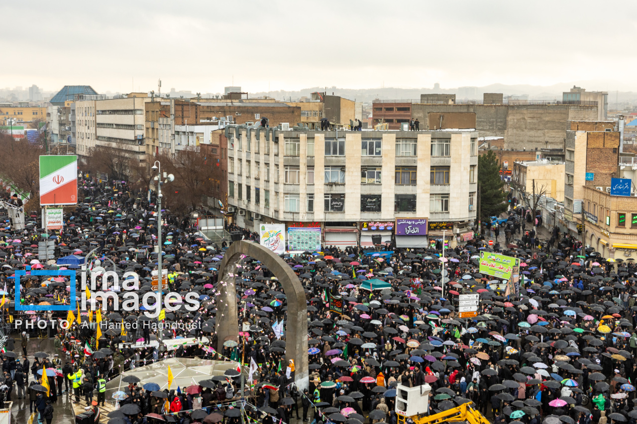 راهپیمایی ۲۲ بهمن در تبریز