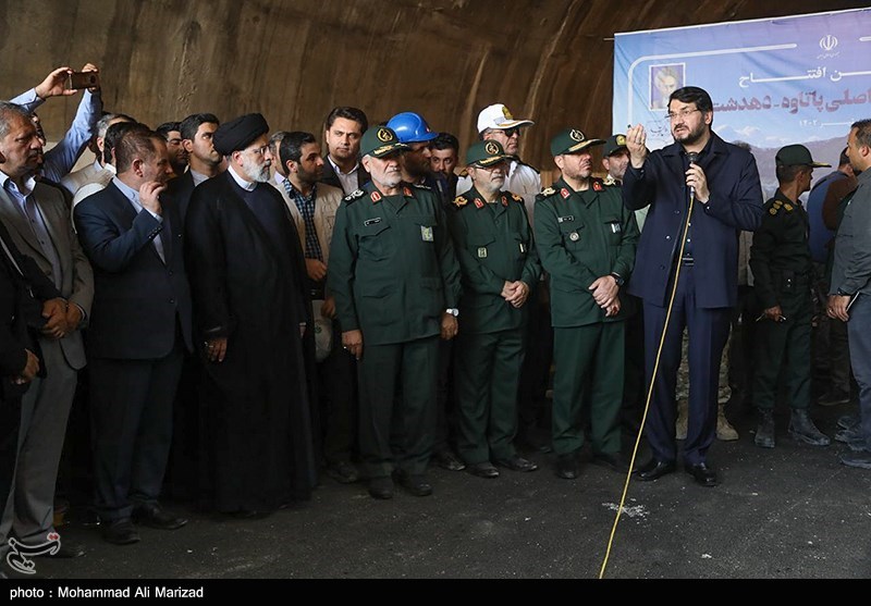  آئین افتتاح پروژه راه اصلی پاتاوه - دهدشت