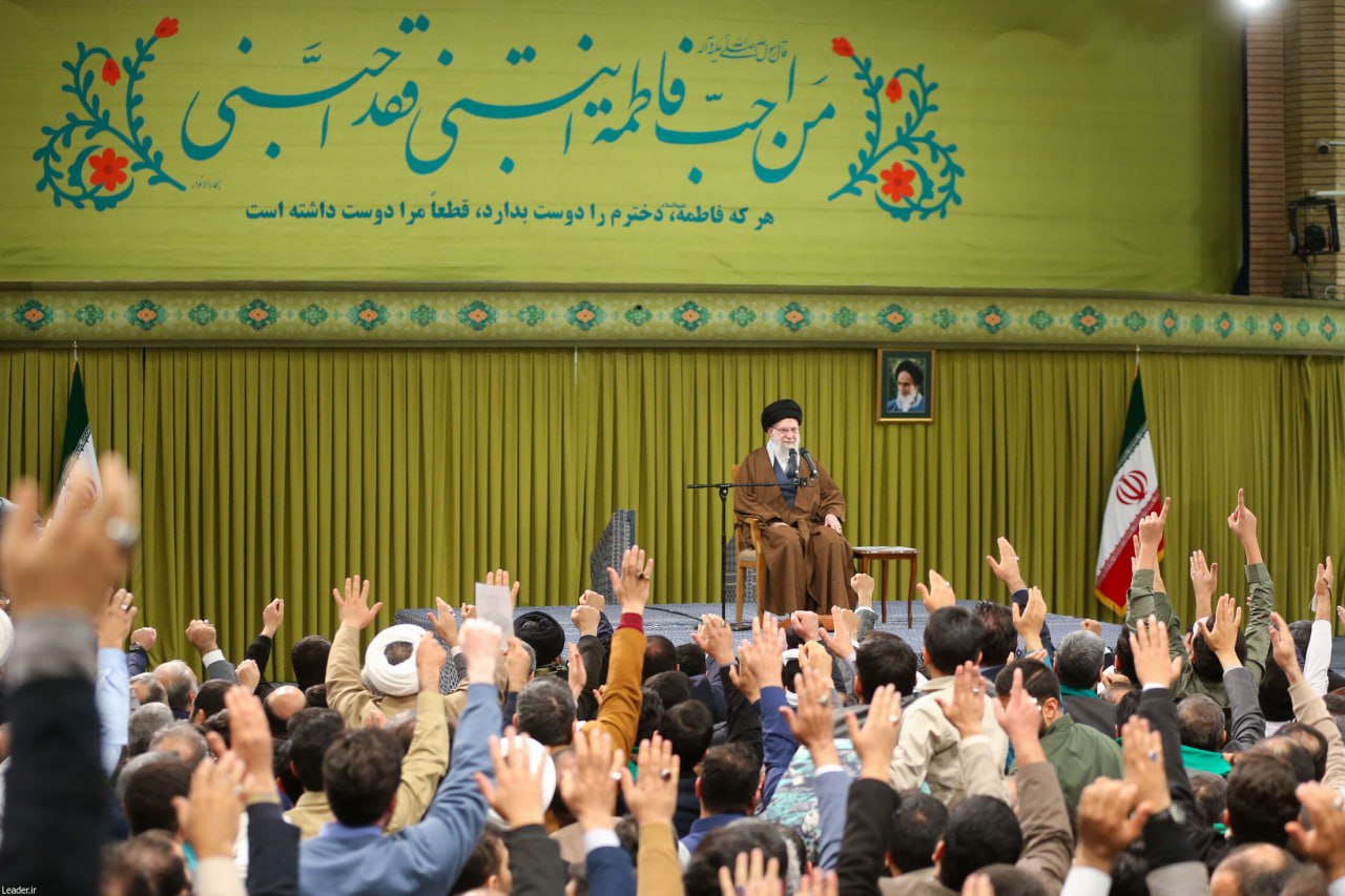 جشن میلاد حضرت زهرا با حضور رهبر انقلاب