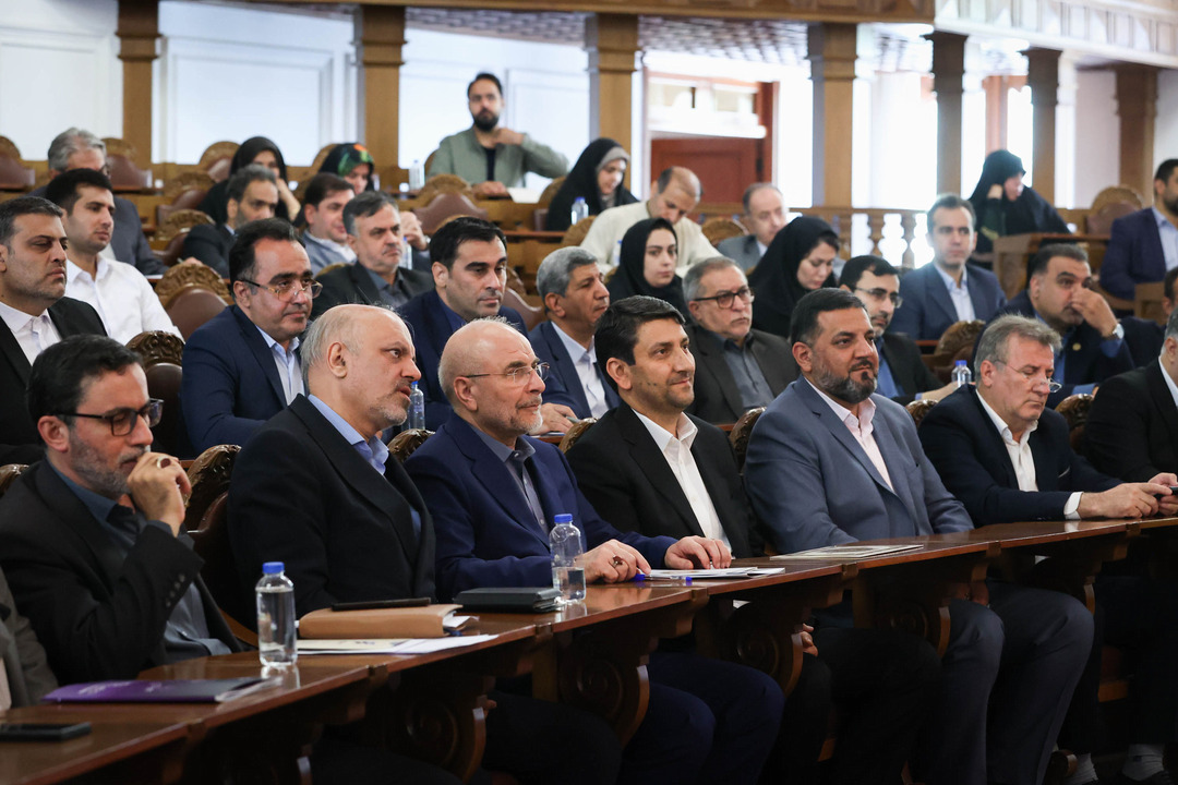 حضور و سخنرانی قالیباف در نشست هوش مصنوعی