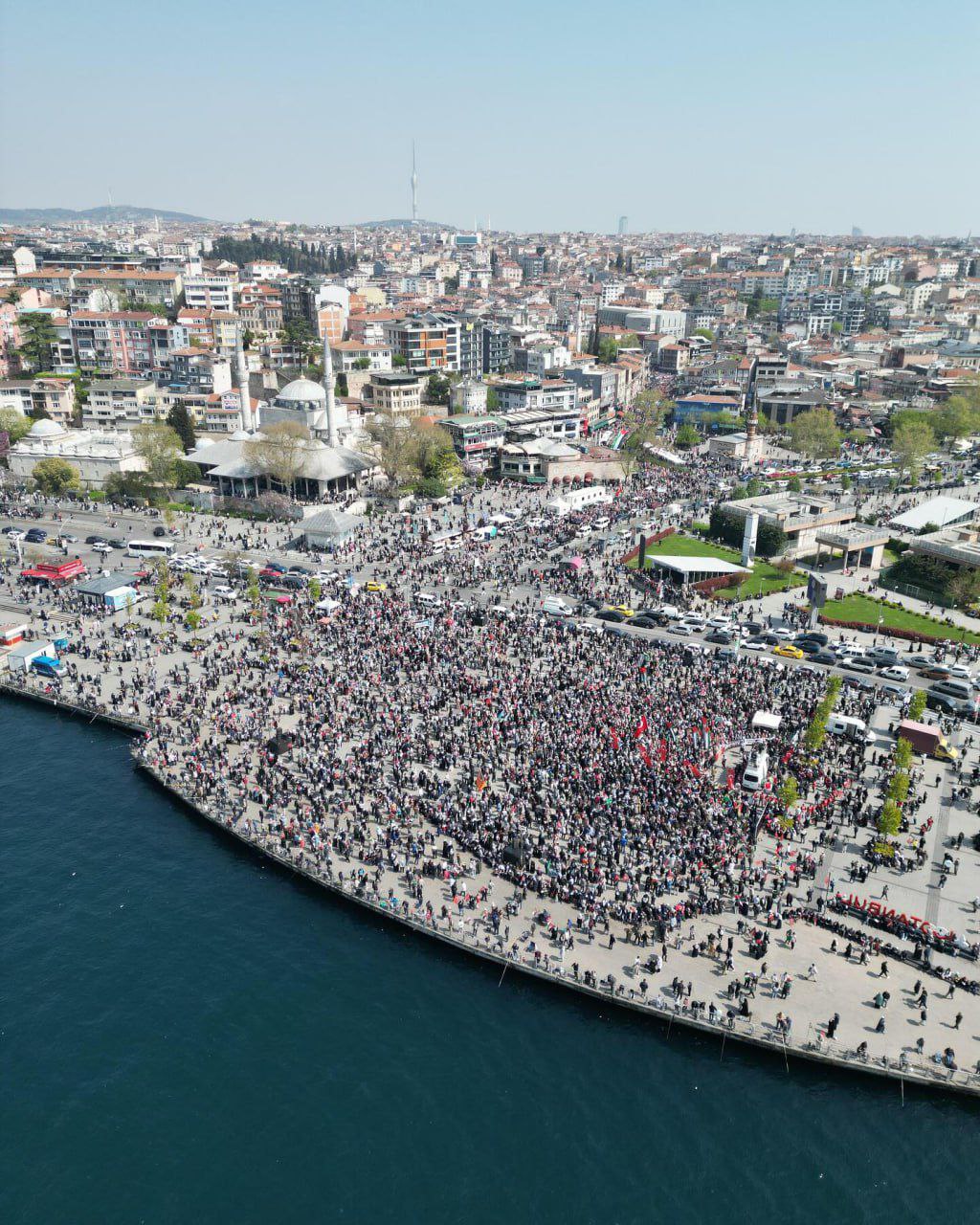 تظاهرات گسترده در استانبول برای محکومیت جنایات اسرائیل