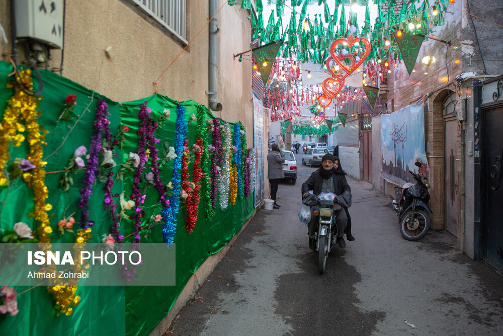 آذین بندی و چراغانی شهر قم