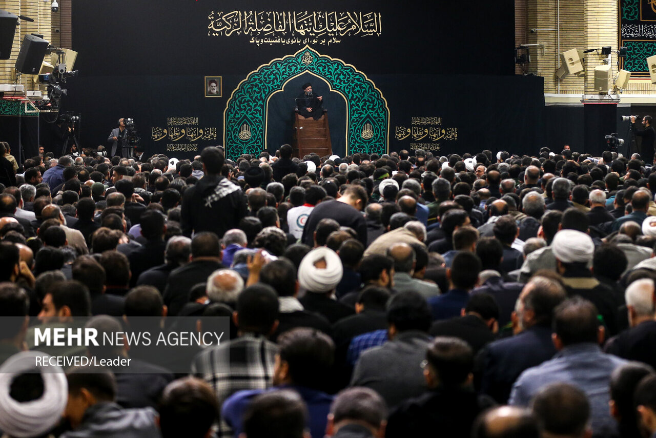 آخرین شب عزاداری شهادت حضرت زهرا (س)