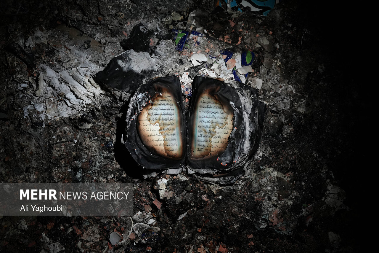 تخریب‌ اموال توسط اغتشاشگران در رشت