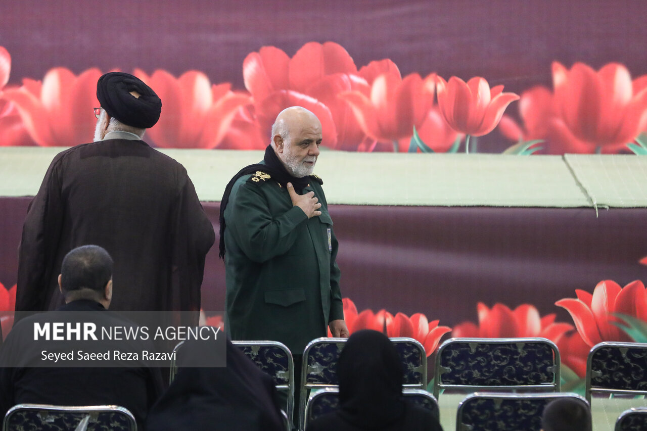 مراسم اربعین شهدای اقتدار ایران