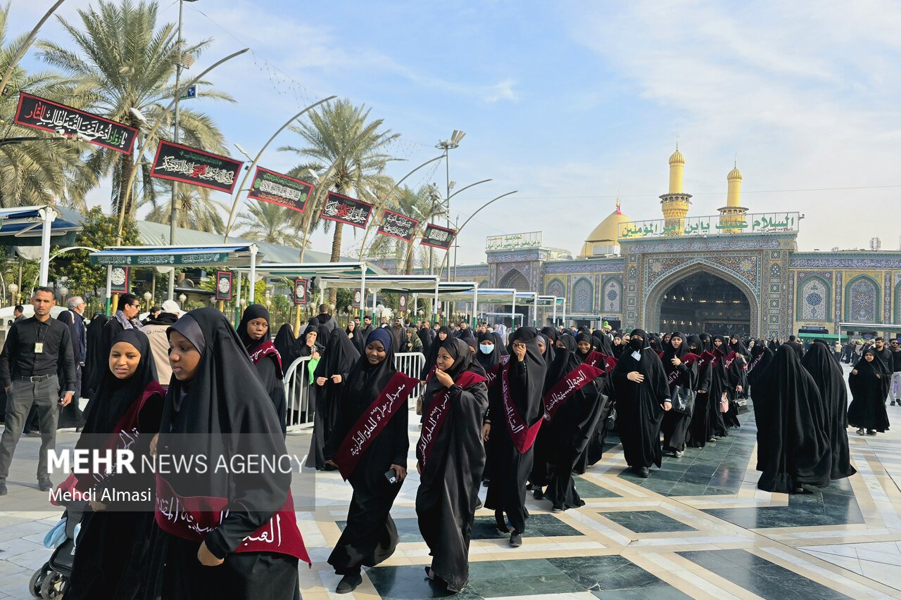 کربلای معلی در سالروز وفات حضرت زینب (س)