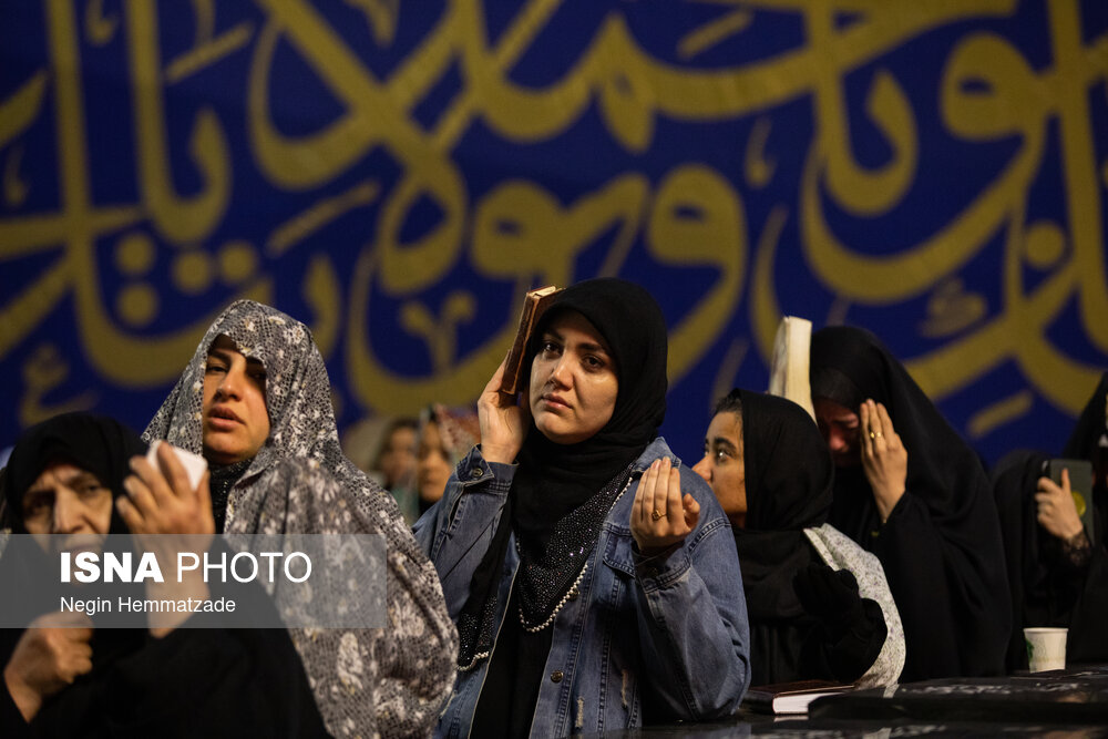 شب نوزدهم ماه مبارک رمضان در امامزاده صالح(ع)