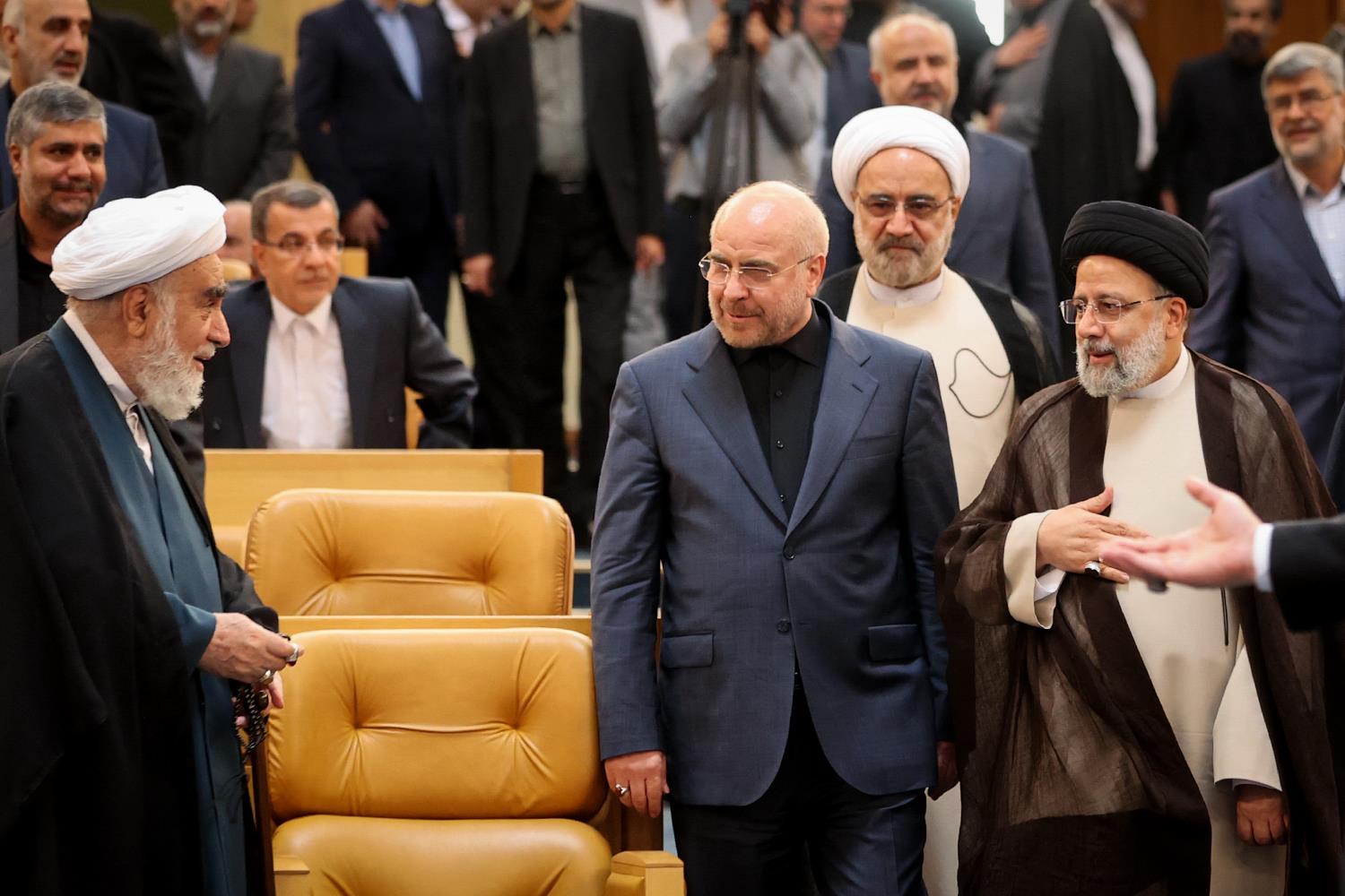 حضور قالیباف در همایش قوه قضائیه