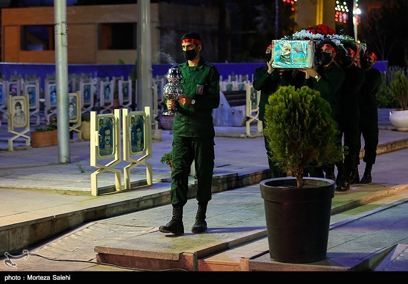  ورود پیکر مطهر سردار حجازی به اصفهان
