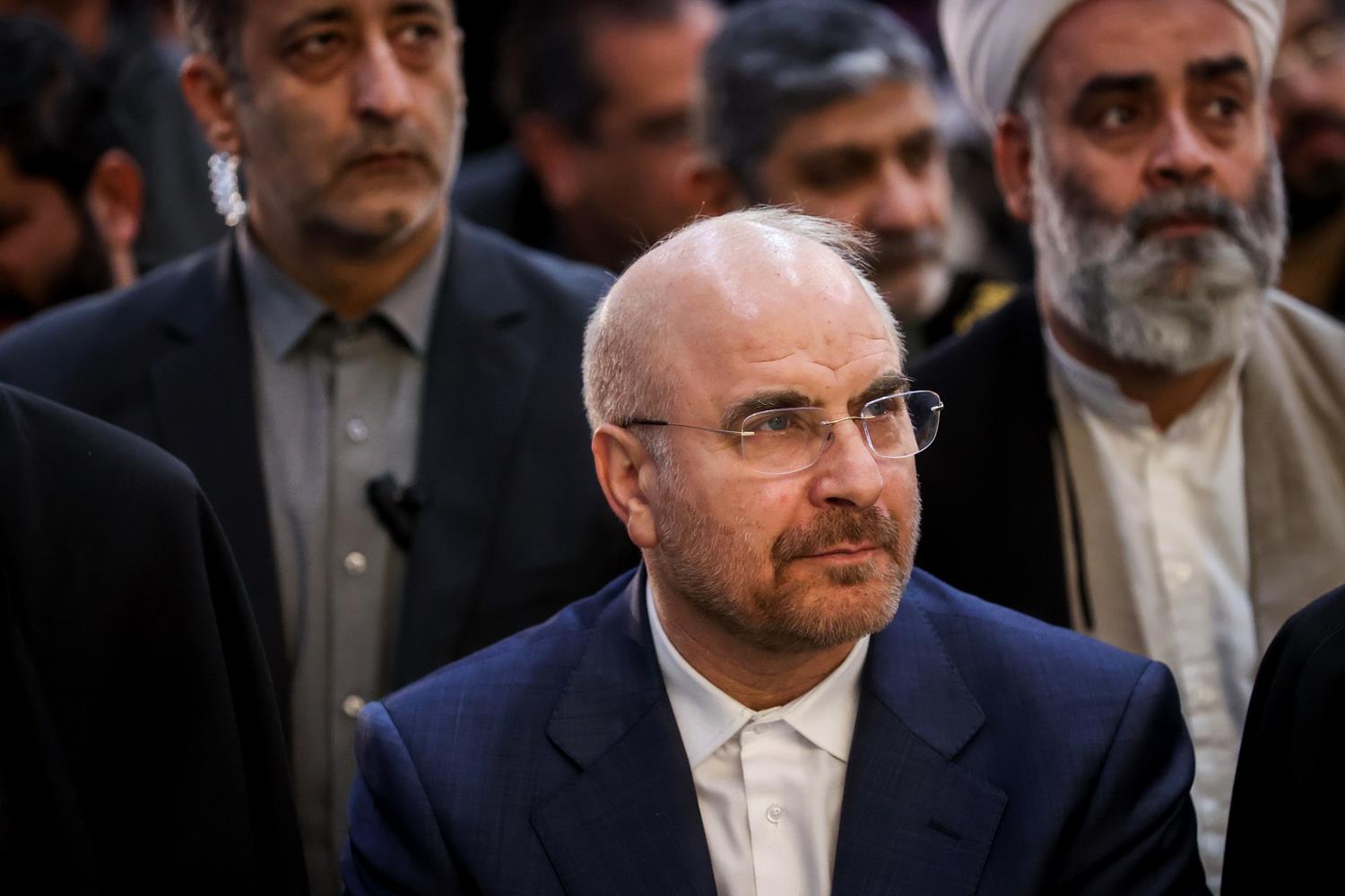 سخنرانی قالیباف در حرم امام خمینی (ره) 