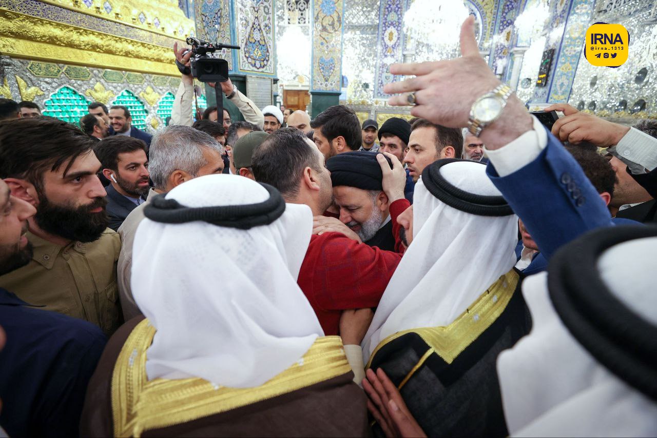  استقبال مردم و علمای سوریه از رئیس جمهور 