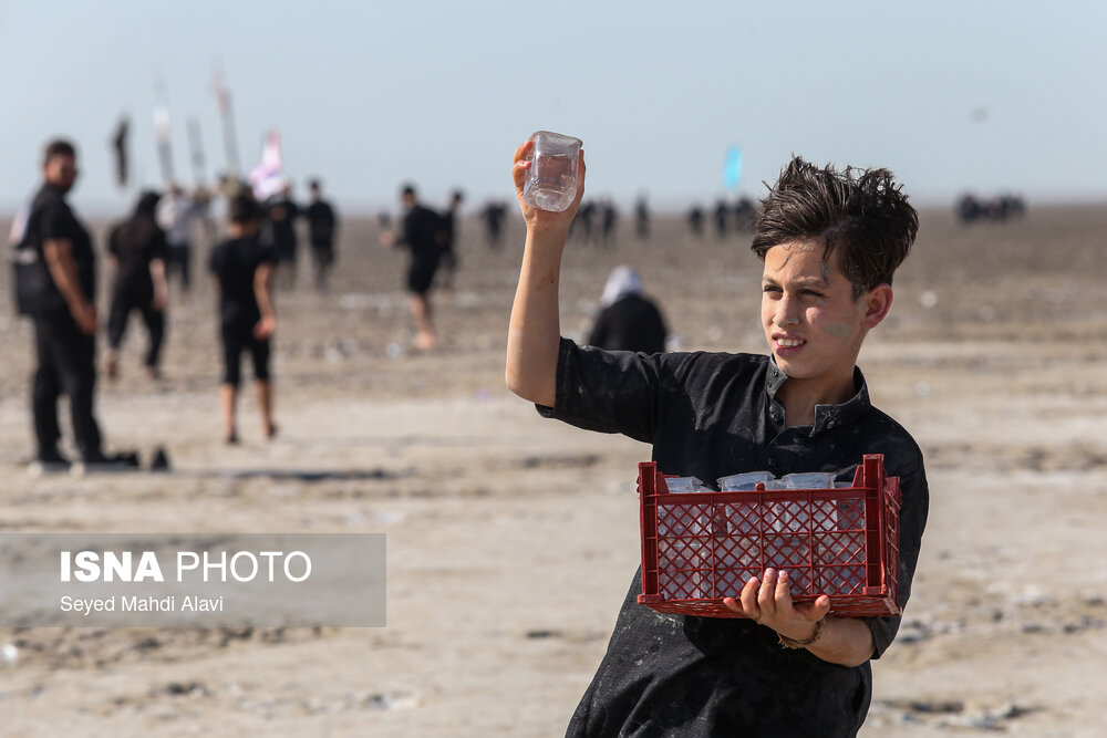 آغاز پیاده روی زائران اربعین از مسیر «رأس‌البیشه» عراق
