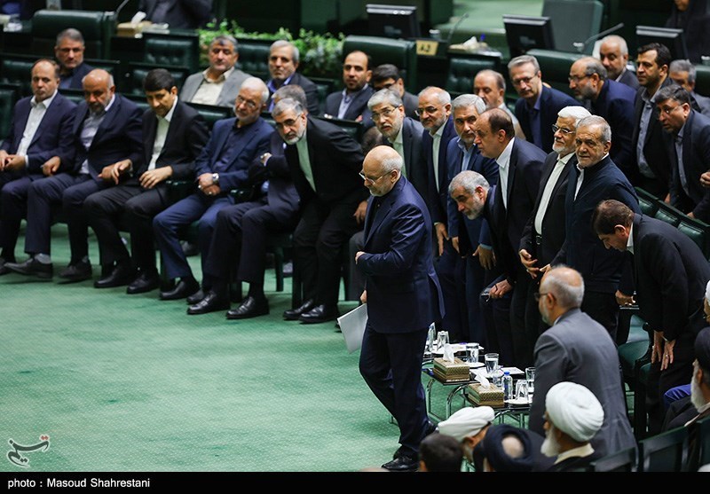 مراسم بزرگداشت شهدای خدمت در مجلس