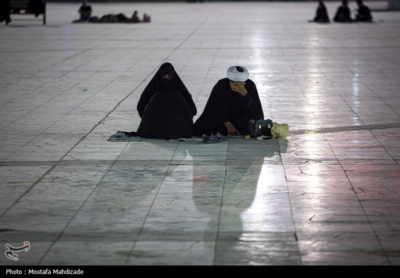 مراسم احیای شب عاشورا در مسجد جمکران