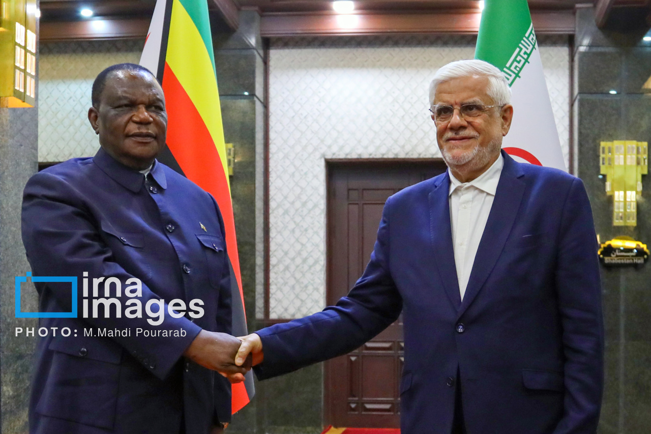 دیدار معاونین اول روسای جمهور ایران و زیمبابوه