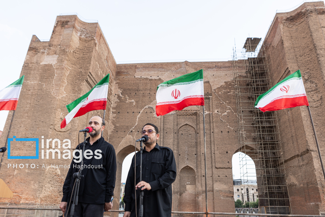 اربعین شهدای اقتدار در تبریز