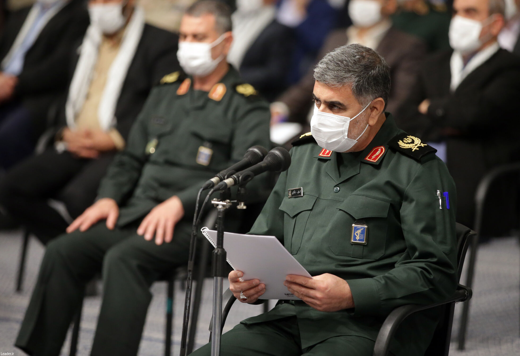 دیدار دست‌اندرکاران کنگره‌ شهدای ایلام با رهبر انقلاب