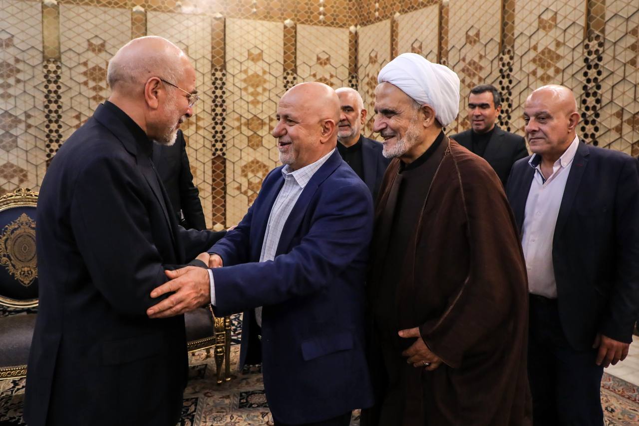 دیدار عضو ارشد جنبش امل لبنان با قالیباف