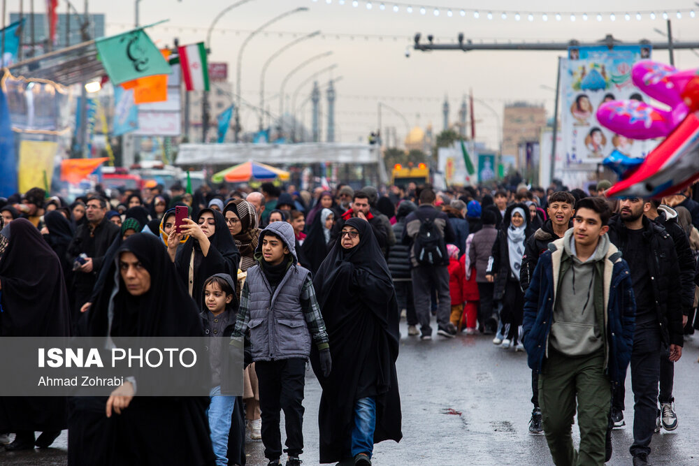 شب نیمه شعبان در مسجد مقدس جمکران