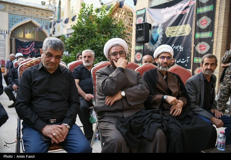 عزاداری سالروز دفن شهدا در جوار شاهچراغ(ع)