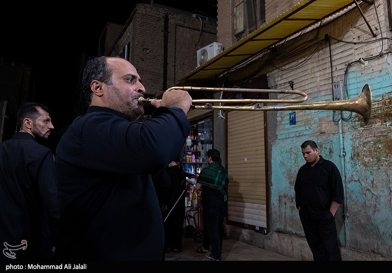 مراسم سنتی مشق شمشیر در قم