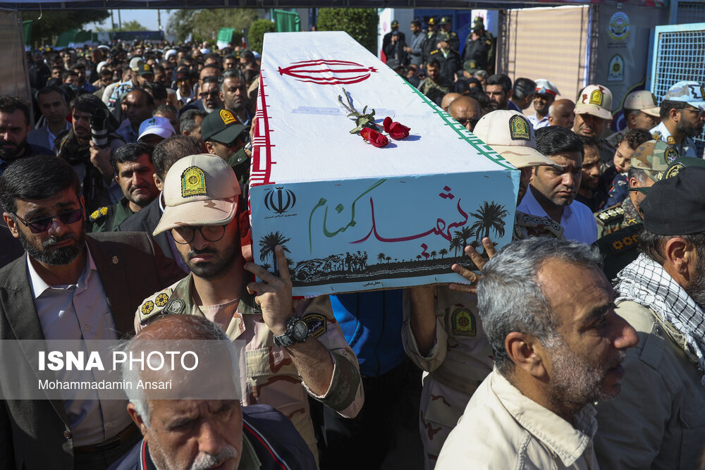 ورود پیکر پاک ۸۵ شهید دفاع مقدس از مرز آبی اروند