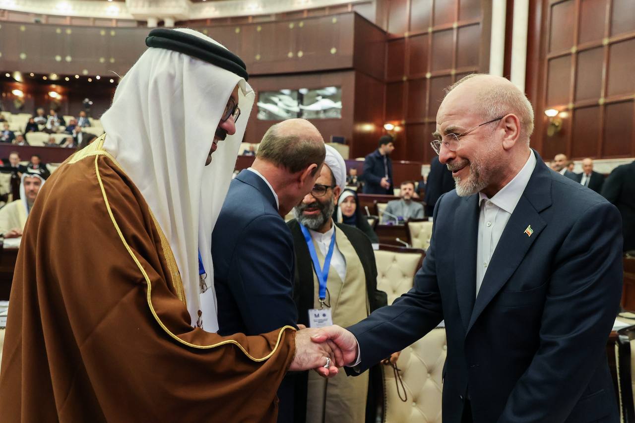 حضور باقر قالیباف در نشست مجمع بین‌المجالس آسیایی